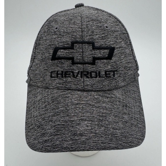 GM Trademarks Other - Chevrolet Bowtie Heather Gray Adjustable‎ Dad Hat Chevy Logo Casual Cap